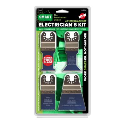 SMART UN TRA 4+1st Blad assorti elektricien - H4EMK+1 H4EMK+1