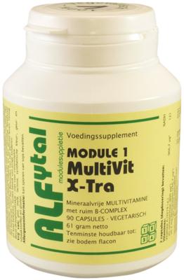 MultiVit x-tra mineraalvrije multivitamine 90 Vegetarische capsules