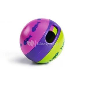 Beeztees Catrino Snackbal - Kattenspeelgoed - Plastic - 6 cm