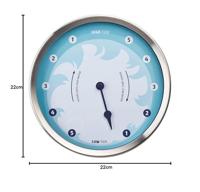 TFA Dostmann 60.3029.06 Wandklok Kwarts 220 mm x 44 mm x 220 mm RVS - thumbnail