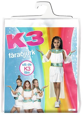 Studio 100 Verkleedjurk K3: dans van de Farao