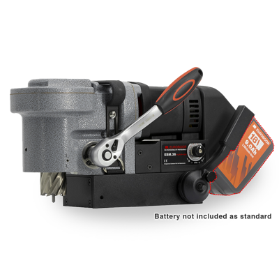 Euroboor EBM.36+LP/P-18V Draadloze magneet kernboormachine | 36 mm - EBM.36+LP/P-18V