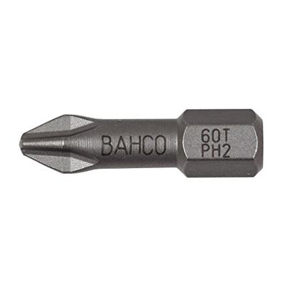 Bahco 10xbits ph1 25mm 1/4" torsion | 60T/PH1 Bahco 10xbits ph1 25mm 1/4" torsion | 60T/PH1