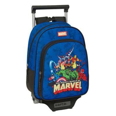 Schoolrugzak The Avengers Blauw Zwart 27 x 10 x 67 cm 27 x 33 x 10 cm