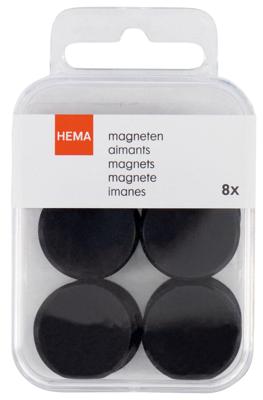 HEMA Magneten Ø2.3 cm - 8 stuks
