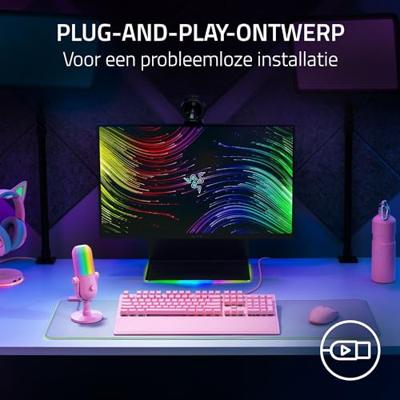 Razer Seiren V3 Chroma Microfoon Roze Razer Seiren V3 Chroma Microfoon Roze