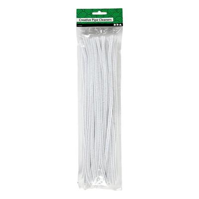 Creativ Company Chenille wit 30cm, 50st.