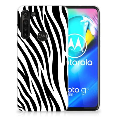 Motorola Moto G8 Power | TPU Hoesje | Zebra