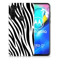 Motorola Moto G8 Power | TPU Hoesje | Zebra - thumbnail