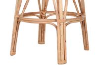 Kruk Home ESPRIT Natuurlijk vlechtwerk 50 X 50 X 86 cm - thumbnail