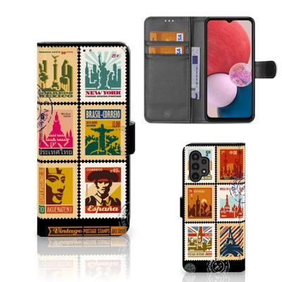 Samsung Galaxy A13 (4G) | Flip Cover | Postzegels Samsung Galaxy A13 (4G) | Flip Cover | Postzegels
