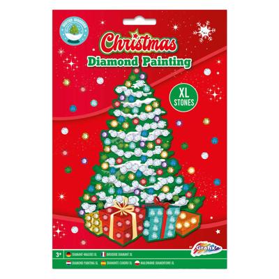 Grafix diamond painting kerst a5