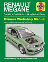 Haynes Werkplaatshandboek Renault Mégane benzine & diesel (Okt 2002 - 2008) 4284 - thumbnail
