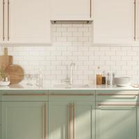 VidaXL Handvatten 10 st 480 mm roestvrij staal bronskleurig - thumbnail