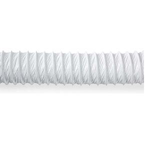 Nedis PVC Luchtafvoerslang | 127 mm | 6.00 m | Geschikt voor: Air Ventilation / Tumble Dryers | Wit - DRHO127WT60