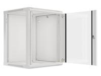 Lanberg WF01-6615-10S rack 15U Wandrek Grijs - thumbnail