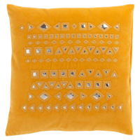 J-Line Kussen Spiegeltjes Abstract - thumbnail