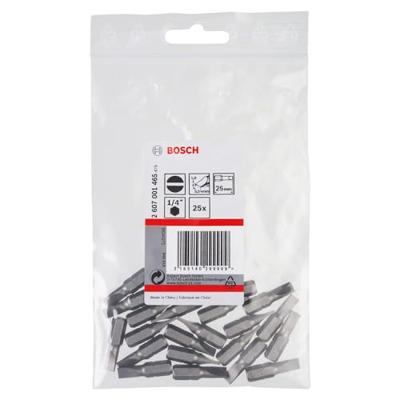 Bosch Accessoires Bit extra-hard S 1,0x5,5, 25 mm 25st - 2607001465 - thumbnail