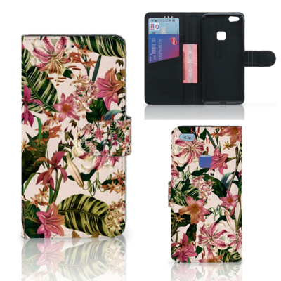 Huawei P10 Lite Hoesje Flowers Huawei P10 Lite Hoesje Flowers