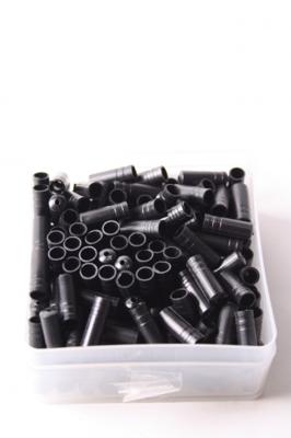 Elvedes Ds kabelhoedje 4.3mm pvc zw (150)