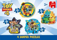 Jumbo puzzel 4in1 Disney Toy Story 4 14-16-18-20 stukjes - thumbnail