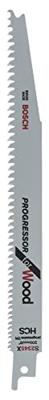 Bosch Accessories 2608654417 Reciprozaagblad S 2345 X, Progressor for Wood, verpakking van 100 stuks Zaagbladlengte 200 mm 100 stuk(s) Bosch Accessories 2608654417 Reciprozaagblad S 2345 X, Progressor for Wood, verpakking van 100 stuks Zaagbladlengte 200 mm 100 stuk(s)