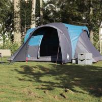 VidaXL Koepeltent 6-persoons waterdicht blauw - thumbnail