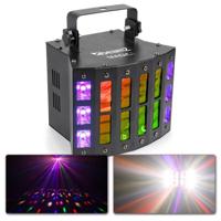 Retourdeal - BeamZ Magic1 - LED Derby, blacklight en stroboscoop in - thumbnail