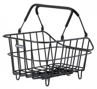 Basil Cento Alu MIK - fietsmand - zwart - thumbnail