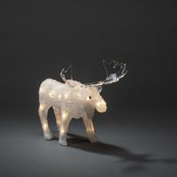 Konstsmide 6225-103 Acryl figuur Eland Warmwit LED Warm-wit - thumbnail