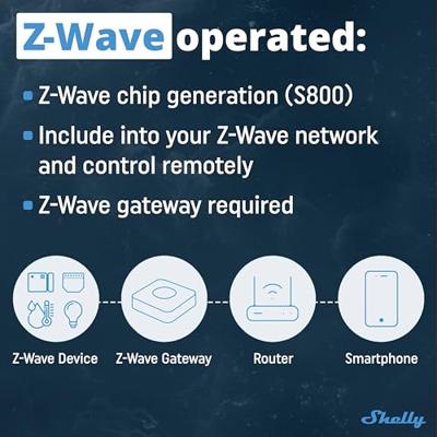 Shelly Shelly Qubino Wave 1 Mini Schakelactor Z-Wave Shelly Shelly Qubino Wave 1 Mini Schakelactor Z-Wave