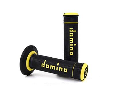 Domino rubber handvat "a190 rubber grip a190 bw/ge 118mm closed
