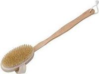 Badborstel hout 43cm - thumbnail