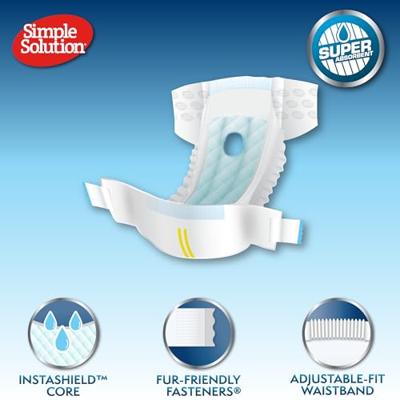 SIMPLE SOLUTION WEGWERP HONDEN LUIER LARGE 12 ST 45-57 CM SIMPLE SOLUTION WEGWERP HONDEN LUIER LARGE 12 ST 45-57 CM