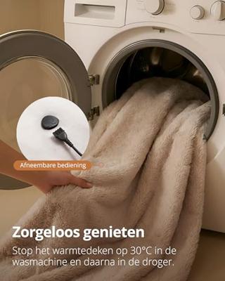 Duux Yentl Overblanket Bubble Rabbit Faux Fur (200 x 200) Elektrische deken Grijs Duux Yentl Overblanket Bubble Rabbit Faux Fur (200 x 200) Elektrische deken Grijs