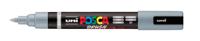 Paintmarker uni posca pc-5br brushpunt m grijs - thumbnail