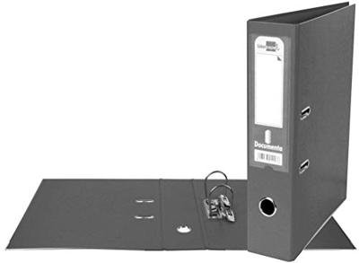 Ringmap Liderpapel AZ25 Grijs A4 (1 Stuks)