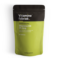 Vitamine D3 25 mcg - 90 tabletten - Vitaminefabriek.nl - thumbnail