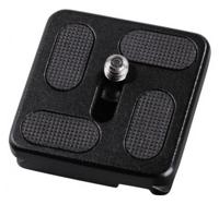 Hama Snelkoppelingsplaat voor statief Traveller 150 Premium Duo, A 1/4 inch schroefdraad, zwart - thumbnail