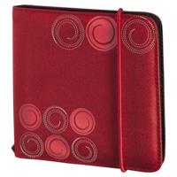 Hama Utf Cd/Dvd Wallet 24,Red - thumbnail