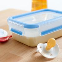 Emsa 512888 clip & close vershouddoos + ontdooirooster 3.7l blauw - thumbnail