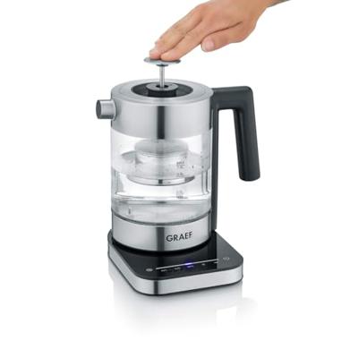 Graef WK350 Waterkoker Oververhittingsbeveiliging Aantal/Volume: 1 l RVS