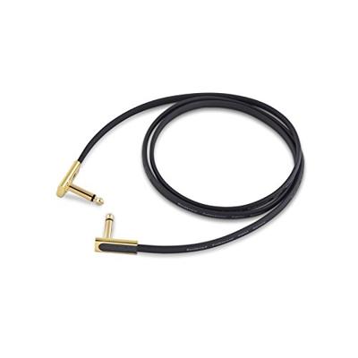 RockBoard Gold Series Flat Patch Cable zwart 1.2 m