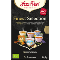 Yogi Tea Biologisch Finest Selection Degustatiebox 6x3st bij Jumbo - thumbnail