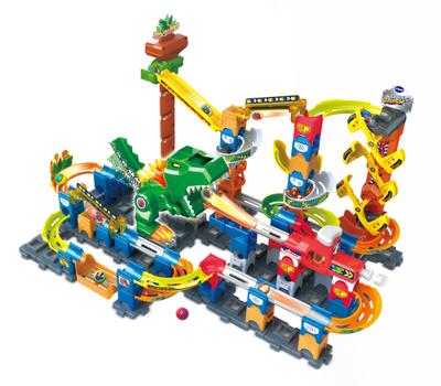 VTech marble rush dino adventures magnetish set xl400e knikkerbaan - thumbnail