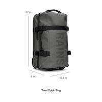 Rains Texel Cabin Bag W3 GREY - thumbnail
