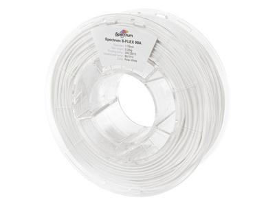 Spectrum Filaments 80261 S-Flex 90A Filament TPU Flexibel 1.75 mm 250 g Polar White, Polar-wit, Wit 1 stuk(s)