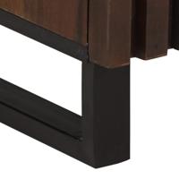Dressoir 60x34x75 cm massief mangohout bruin - thumbnail