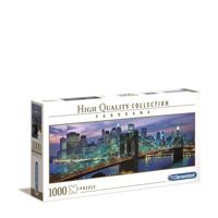 Clementoni panorama puzzel new york brooklyn bridge, 1000st. - thumbnail