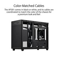 Asus Prime AP201 TG Zwart - thumbnail